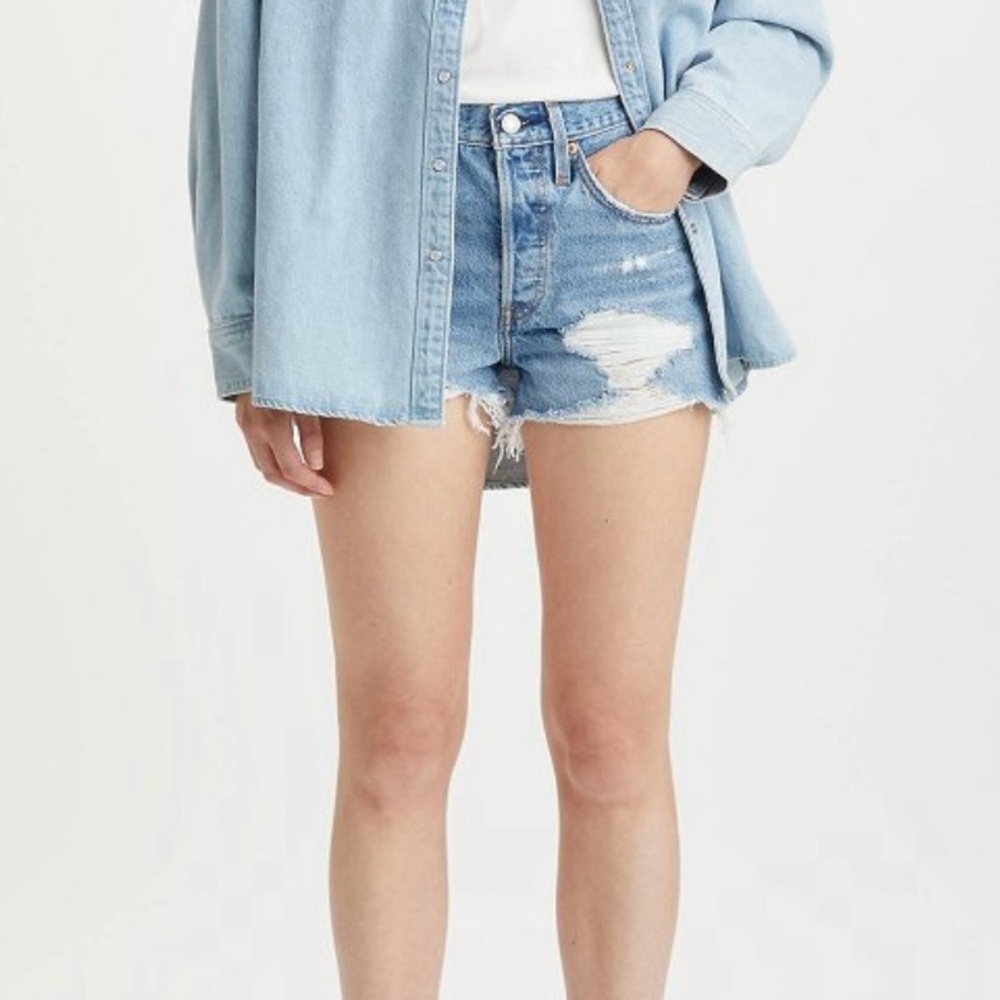 Levi's 501° Original Fit High-Rise‎ Women's Jean Shorts